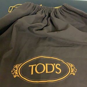 Large TOD’s dust cover brown and gold colour
